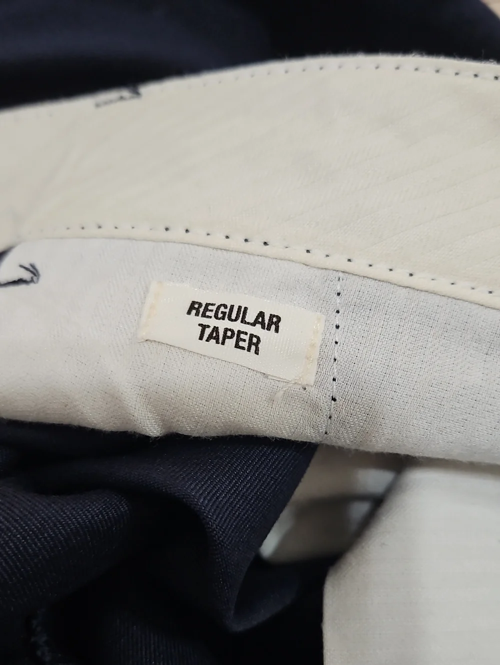 💟 Dickies Men's Navy Blue Regular Taper Chino Pants 34x30